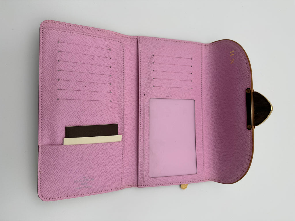 Louis Vuitton Multicolor Monogram Eugenie Long Wallet Murakami Collection