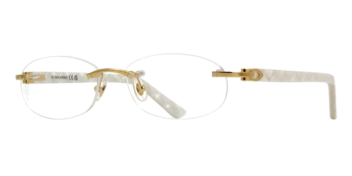 Cartier Oval Eyeglasses (CT0056O 002) *Brand New*