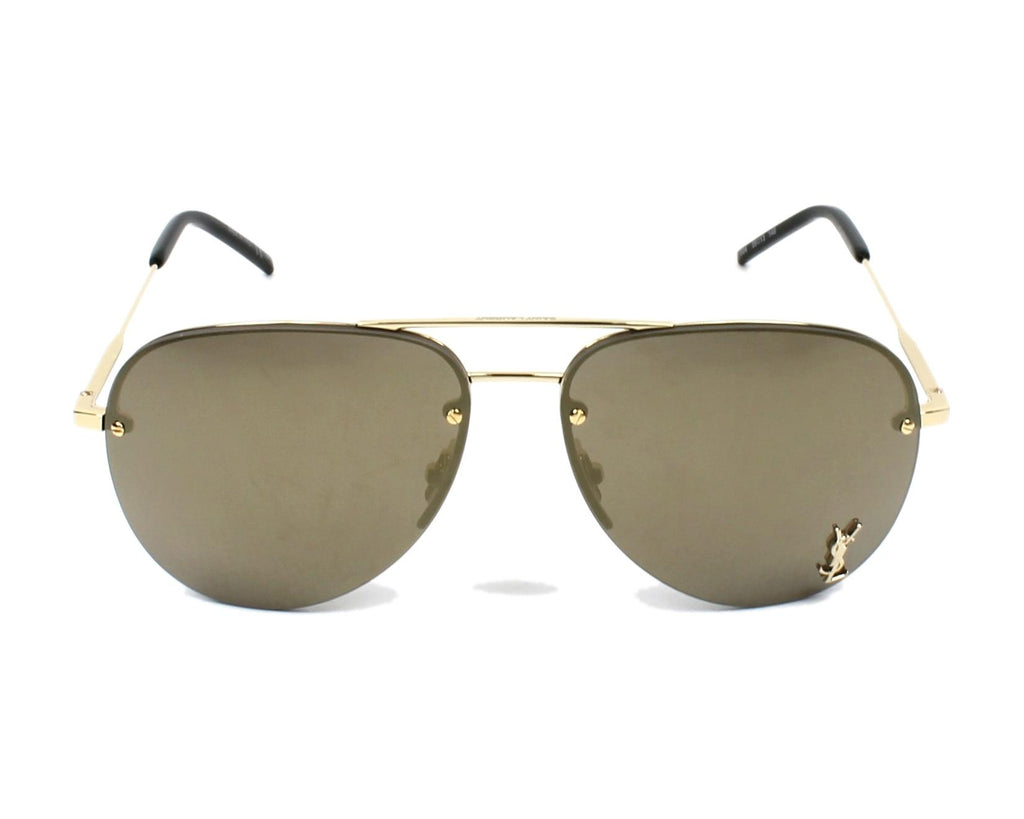 Saint Laurent Classic Logo Aviator Sunglasses (11M 004) *Brand New*