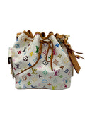 Louis Vuitton Petit Noe Multicolor Shoulder Bag Murakami Collection