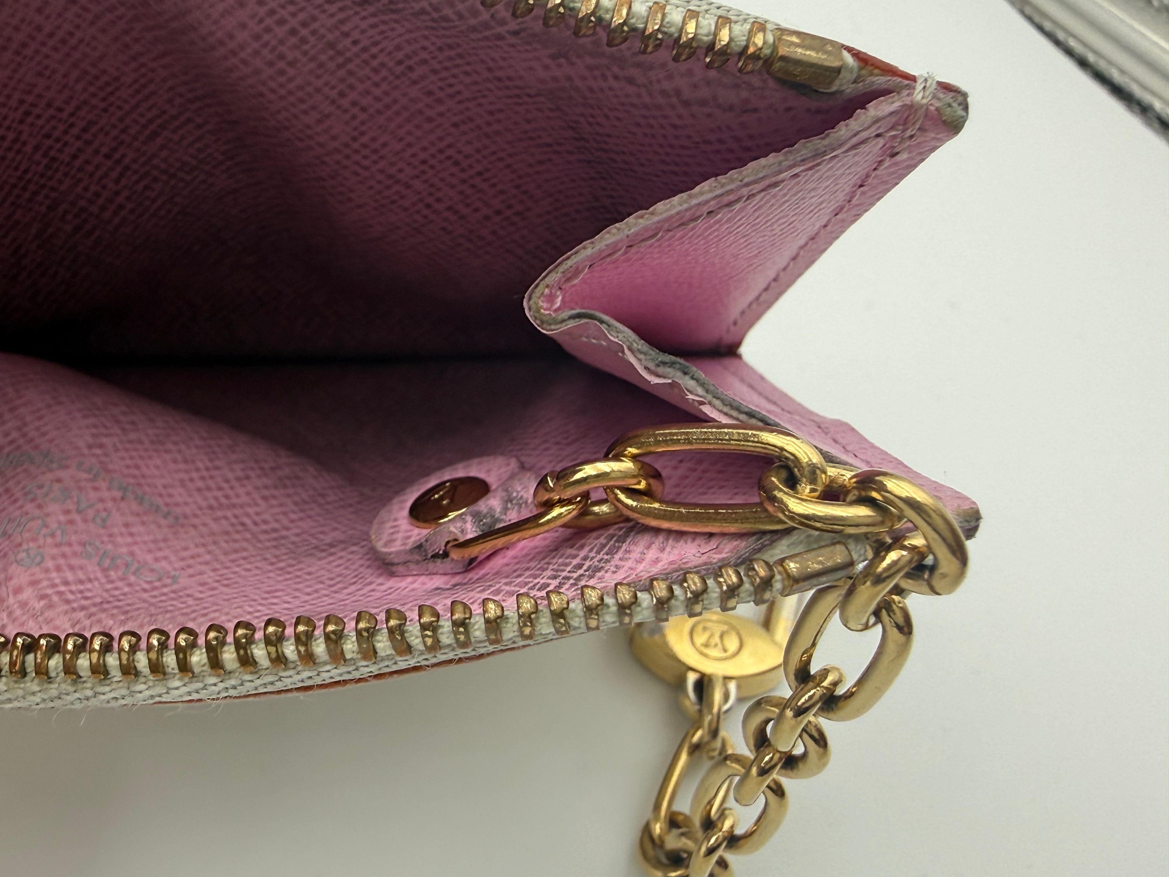 Louis Vuitton Monogram Multicolor Pochette Cles Coin Case Murakami Collection