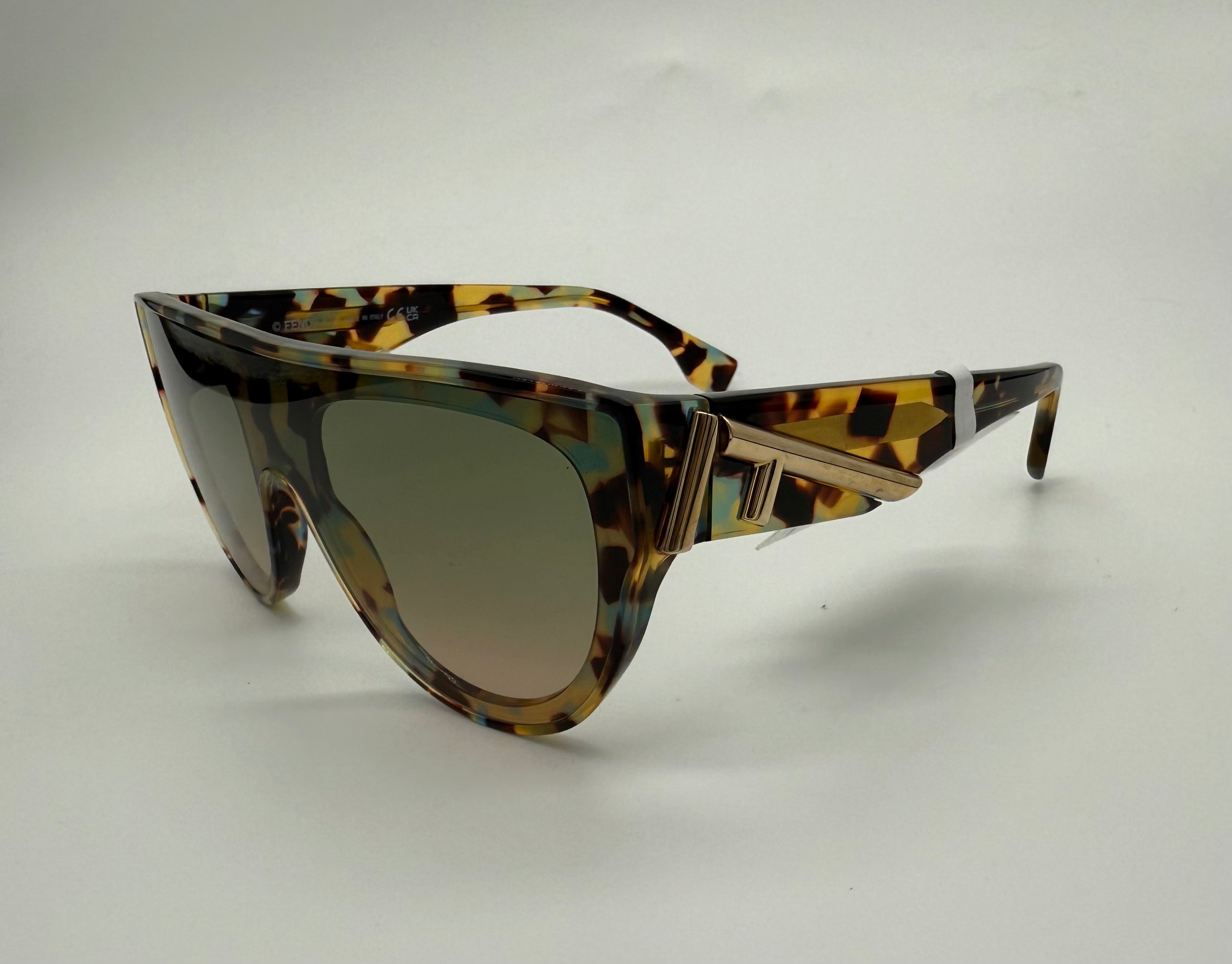 Fendi First 139mm Flat Top Sunglasses (FE40150I) *Brand New*