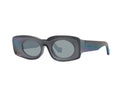 Loewe x Paula's Ibiza Rectangular Blue Mirror Sunglasses (LW40033I) *Brand New*
