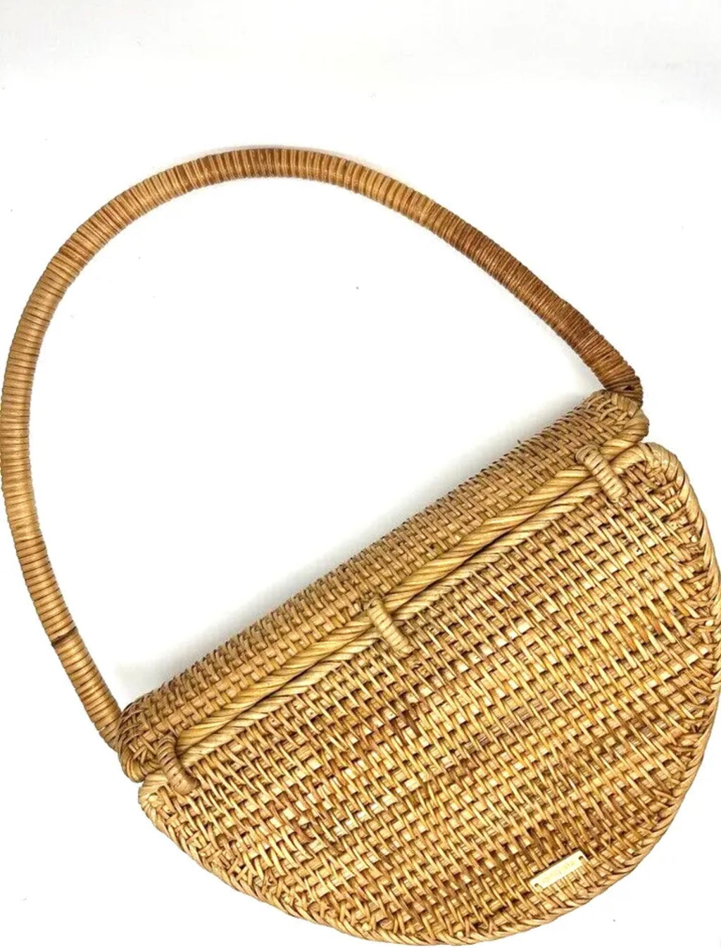 Cult Gaia Ryka Rattan Handbag Top Handle Shoulder Bag *Brand New*