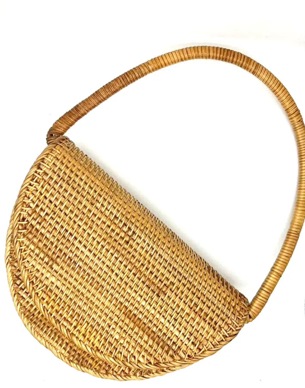 Cult Gaia Ryka Rattan Handbag Top Handle Shoulder Bag *Brand New*