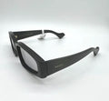 Gucci Black 58mm Rectangular Sunglasses with Mirrored Lens (GG0705) *Brand New*