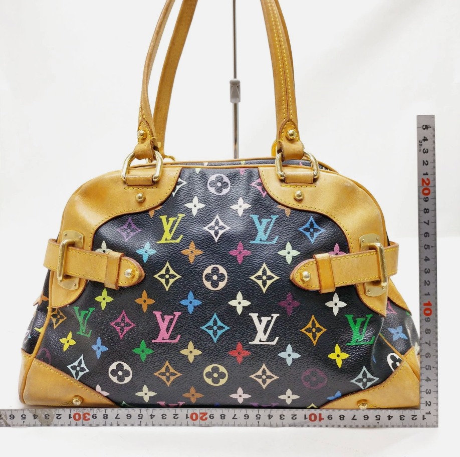 Louis Vuitton Multicolor Monogram Takashi Murakami Claudia Bag *Vintage*