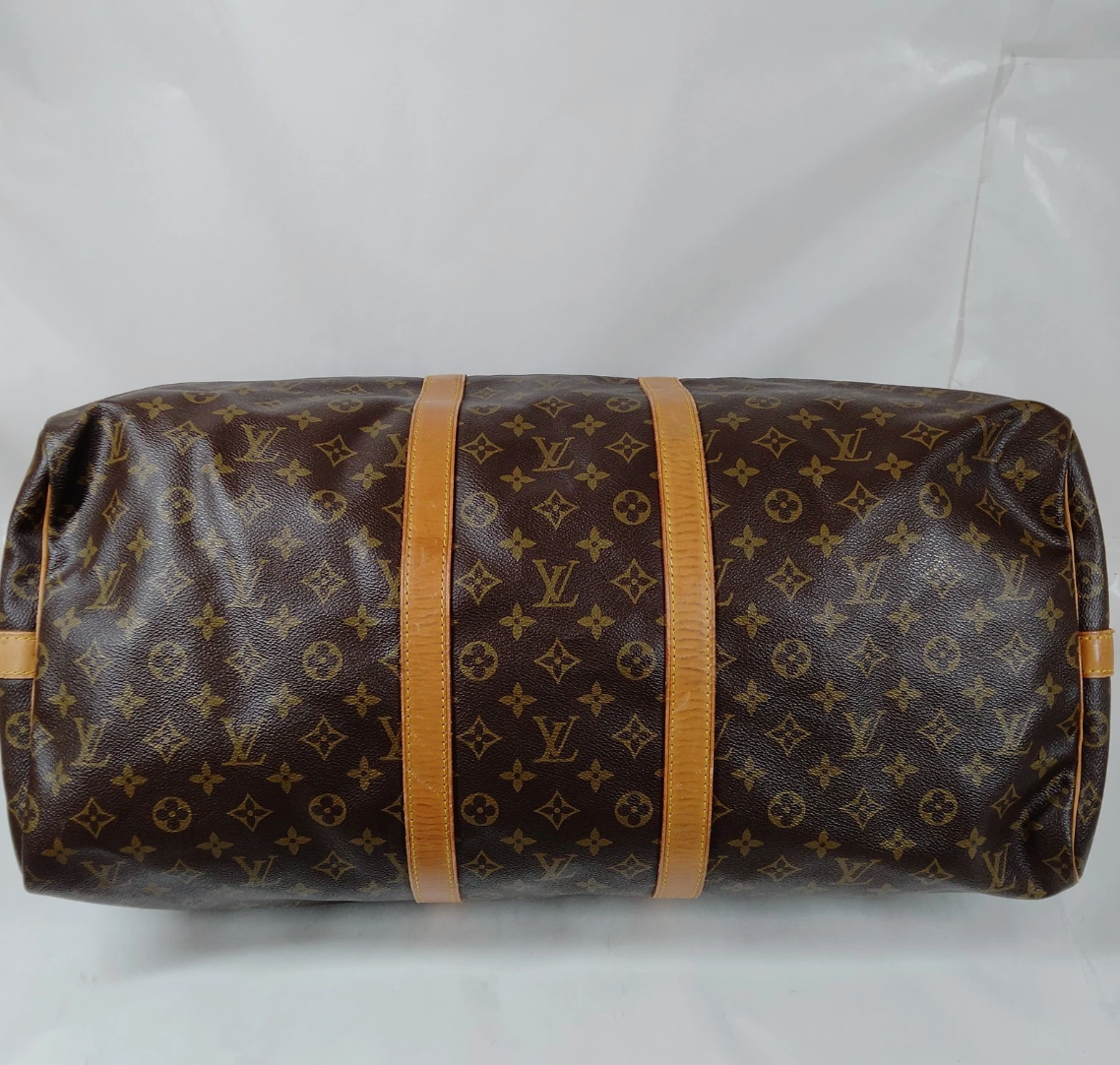 Louis Vuitton Monogram Keepall Bandouliere 55 *Vintage*