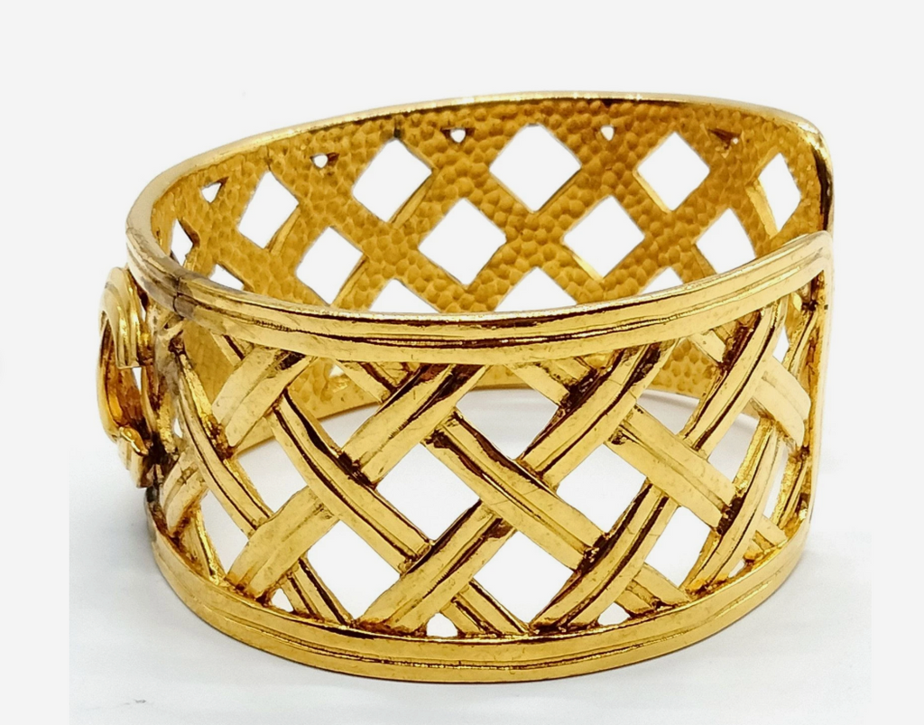 Chanel Bangle Gold 96P *Vintage*