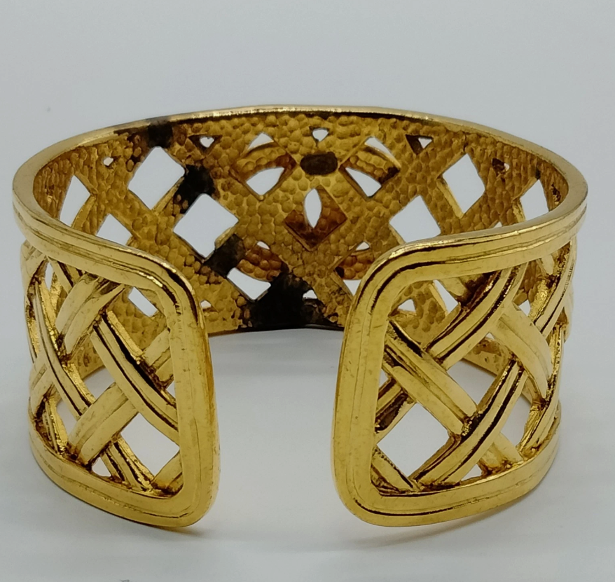 Chanel Bangle Gold 96P *Vintage*