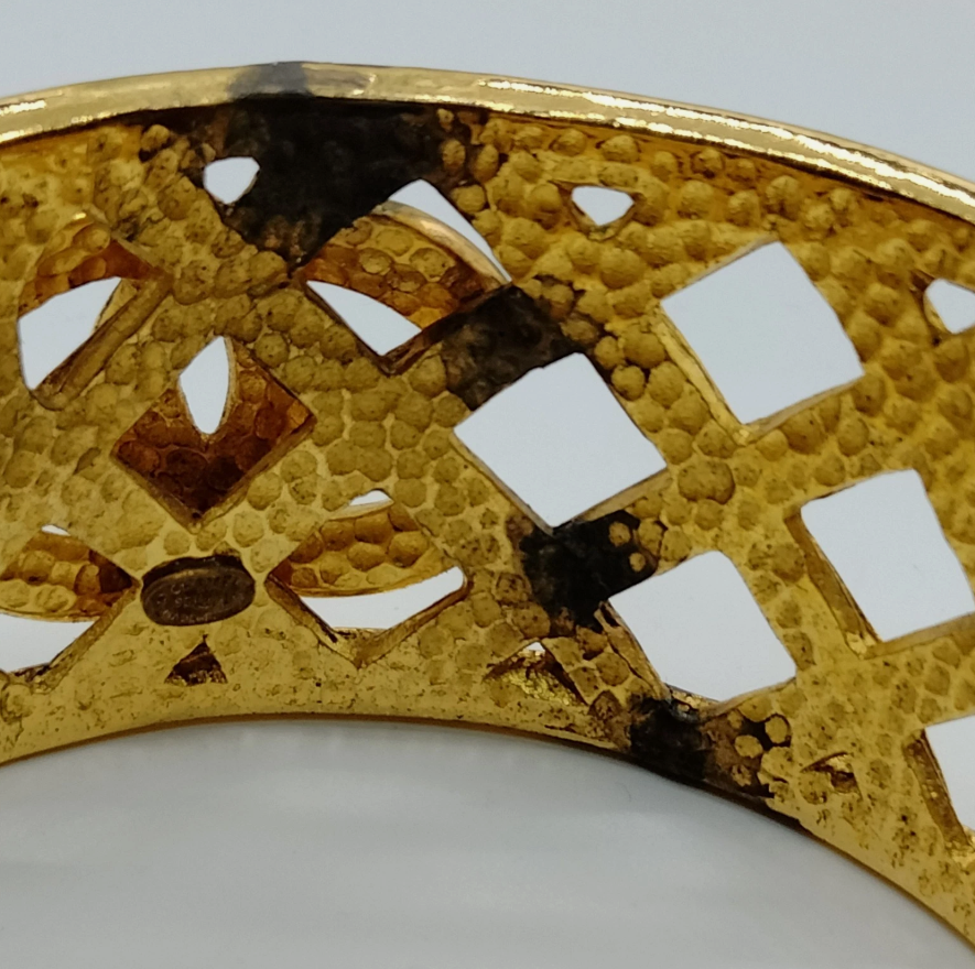 Chanel Bangle Gold 96P *Vintage*