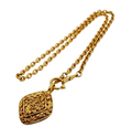Chanel Ornate Gold Pendant Necklace *Vintage*