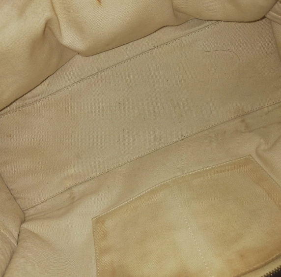 LOEWE Straw Amazona Beige and Brown Handbag *Vintage*