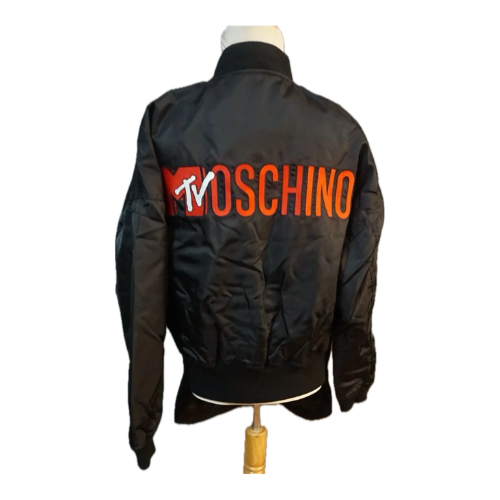 H&M Moschino x Jeremy Scott Asymmetric Bomber Jacket (limited edition) *Brand New*