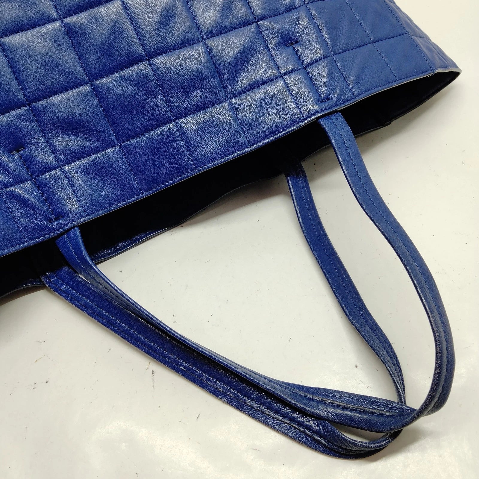 Celine Cabas Horizontal Quilted Leather Tote