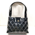 Chanel Quilted Patent Leather Bag