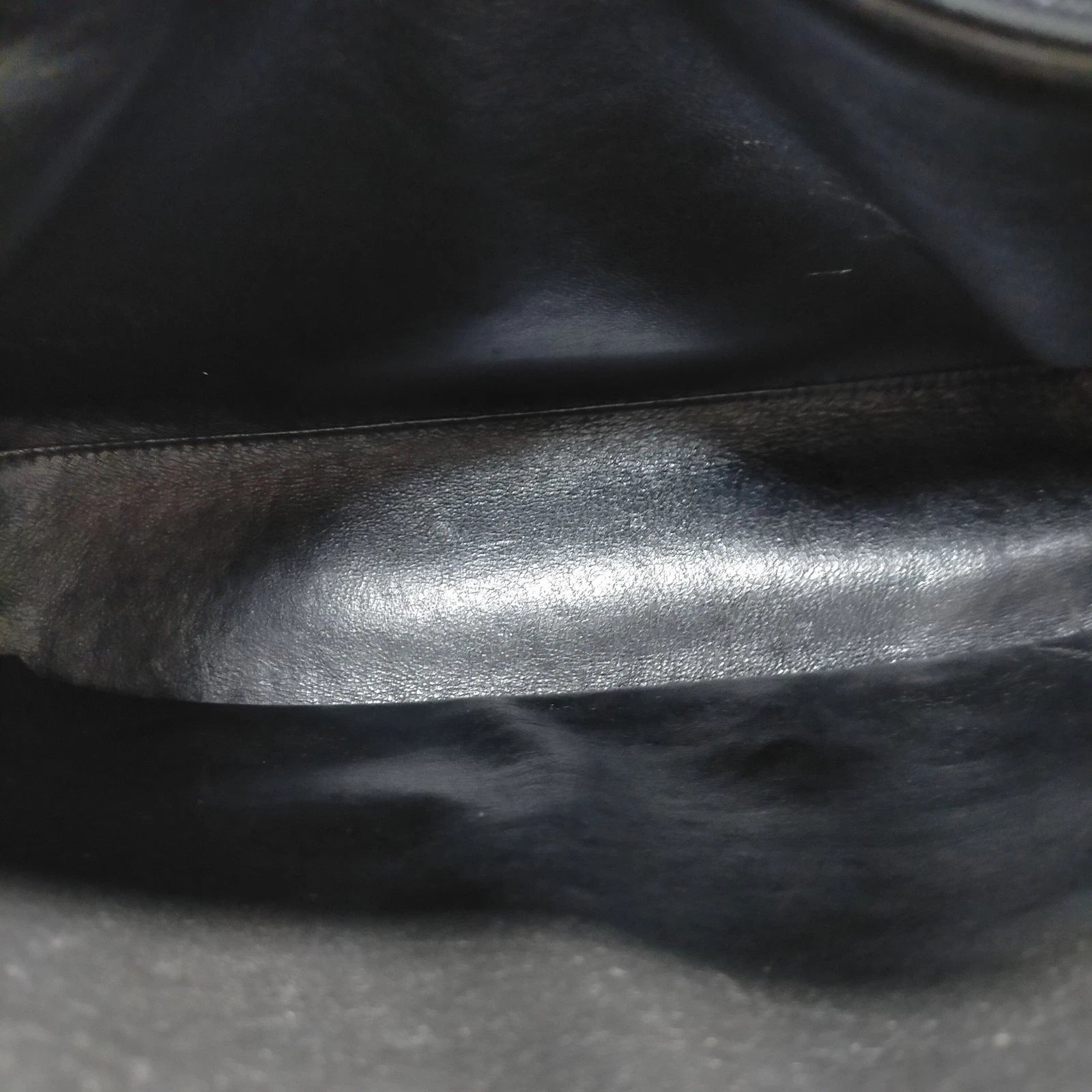 Chanel Quilted Patent Leather Bag